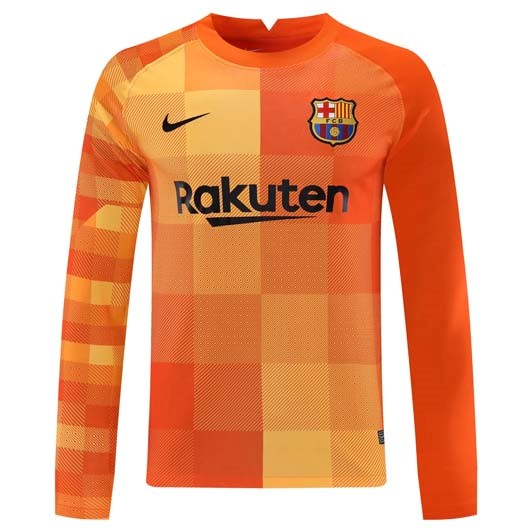 Authentic Camiseta Barcelona Portero ML 2021-2022 Rojo